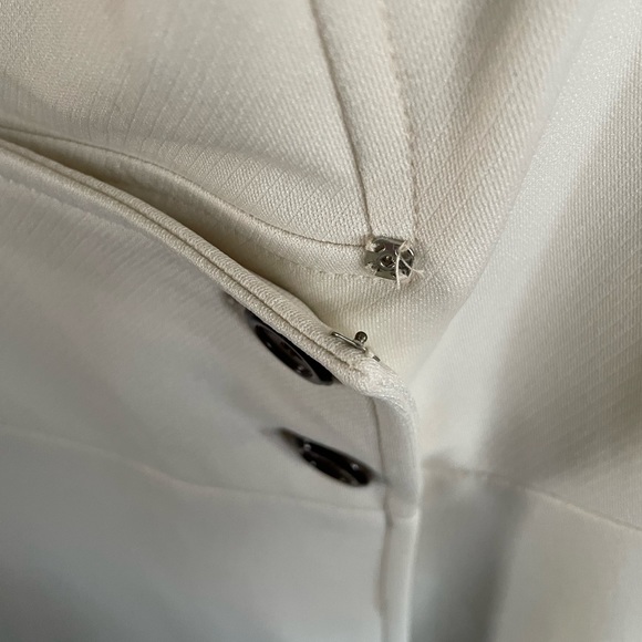 Vintage Paul of California White Mid Length Dress, Sz 18 - Picture 10 of 16